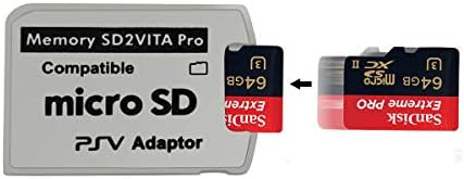 Chennie 64G Gaming SD Memory Card Reader 6.0 SD2VITA PSVSD Pro Micro Adapter For 1000 2000