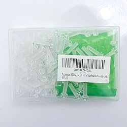 Pzsmocn 200 Pieces/100 Sets M4*14 mm PC Transparent