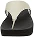 FitFlop Women's Lulu Thong Sandal,Antique White,8 M US