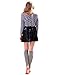 Super Z Outlet Women's Cable Knit Leg Warmers Knitted Crochet Long Socks (Grey)