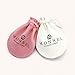Bling Pink Crystal Heart Love Design Keychain Key Ring with Pouch Bag MZ802-1