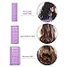 8 in 1 Multi-Size Plastic Hair Rollers, Hair Curlers Self Grip Hairdressing Clips, Curly Hair style Curling Tools For DIY Or Hair Salon, Large/Medium/Small Curler for Women Ladies，Random Color