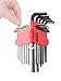TEKTON Hex Key Wrench Set, 26-Piece (3/64-3/8 in., 1.27-10 mm) | 25252