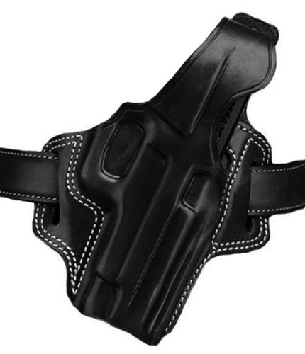 Galco Fletch High Ride Belt Holster for 1911 4-Inch, 4 1/4-Inch Colt, Kimber, Para, Springfield, Smith
