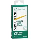 Stim-u-dent Plaque Removers Mint 25 Ea (4 Pack)
