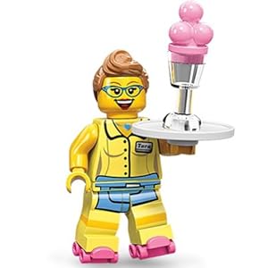 Image result for lego minifigure waitress