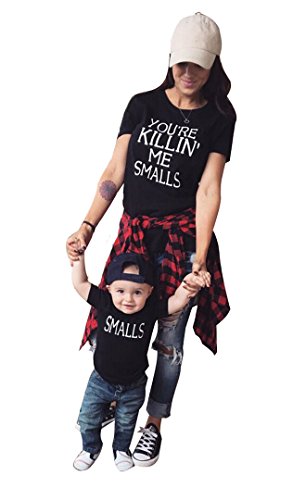 USGreatgorgeous You're Killing Me Smalls T Shirt Family Matching Shirts Outfits Parent Child Shirts (1-2 Years(Kids Only), Kids Only)