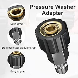 POHIR Pressure Washer Adapter Set 8 Pack, 2