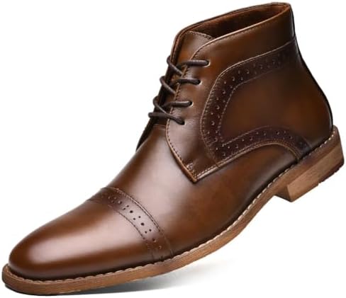 Taft Brown Leather Chukka Boot Mens 9 EU 42 Lace Up Gum Sole Shoe Handmade Spain Taft | Shoes | Taft Mens Ankle Shoes Size 12 Rtls For 34500  main image 3