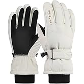 Kids Winter Thermal-Warm Windproof Ski-Gloves Outdoor Snowboarding Gloves for 6-12 T