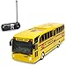 Kidirace Remote Control School Bus with Beaming Lights, Rechargeable Battery – High-Speed RC Cars for Boys and Girls