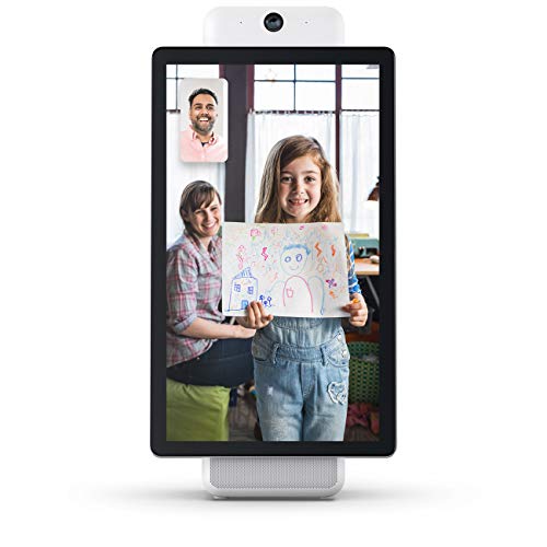 Portal Plus from Facebook. Smart, Hands-Free Video Calling with Alexa Built-in (Best Computer Or Tablet For Elderly)