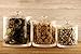 NEATOPOLIS Premium Acrylic Apothecary Jars Set of 3 | Crystal Clear Plastic Storage Canisters with Lids | Bathroom, Kitchen, Laundry, Craft Room, Office, Pet Station, or Medical Station