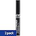 New York Color Liquid Eyeliner, Extreme Black 0.17 oz (Pack of 2)