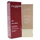 Clarins Ever Matte Skin Balancing Foundation SPF 15, No. 109 Wheat, 1.1 Ounce