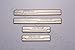 OLIKE For Toyota RAV4 2014 15 16 2017 Stainless Steel Door Sill Stuff Plate Protector