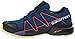 Salomon Women's Speedcross 4 Gtx W Mountaineering Boot, Poseidon/Virtual Pink/Sunny Lime, 8 M US