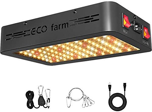 Eco Farm 450W LED Grow Light for Indoor Plants Full Spectrum Grow Lamps Plant Light Hydroponics Greenhouse