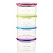 Fit & Fresh Multicolored Portion Control Containers, 1 Cup (Set of 4)