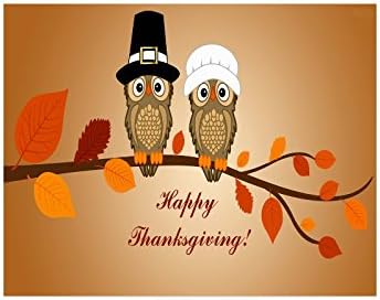 Happy Thanksgiving Day Custom Collage Poster Paper Print Wall Art Living Room Home Office Decor 11" x 14"