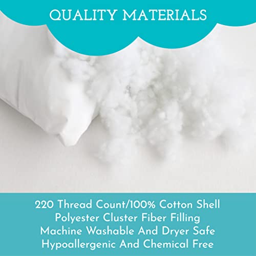 Youth Pillow 16 X 22 Soft & Hypoallergenic Better Sleep for Kids