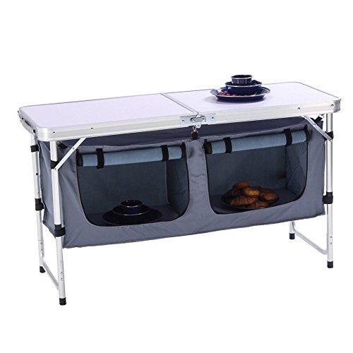 CampLand-Aluminum-Height-Adjustable-Folding-Table-Camping-Outdoor-Lightweight-for-Camping-Beach-Backyards-BBQ-Party-and-Picnic
