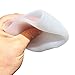 iRainy Set of 2 Silicone Wine Glasses Cups-Unbreakable Party / Camping / Picnic / RV / Yachting / Travel Cups - for Wine, Beer, or Any Beverage (White)