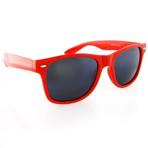 Red Wayfarer Sunglasses
