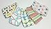 Honest Company Diapers - Variety 16 Pack Size 1 Unisex Boy Girl 8-14 Lbs