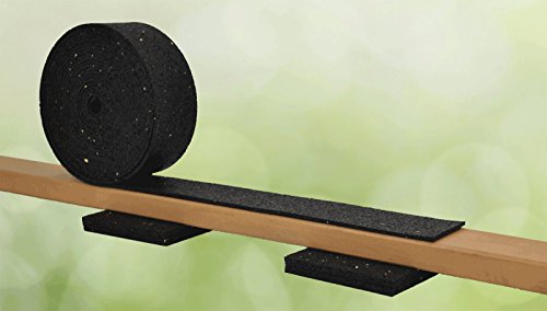 My Plast Terrassen-Pads Rolle – wasserbeständige Gummigranulat-Rolle für Terrassenbau, belastbare Bautenschutzmatte, 10… – Bild 4