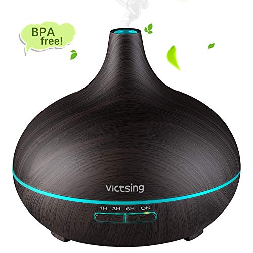 Aroma Diffuser, 300ml VicTsing Ultraschall Luftbefeuchter Raumbefeuchter (Grau) Aroma Diffuser, 300ml VicTsing Ultraschall Luftbefeuchter Raumbefeuchter (Grau)