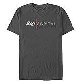 Fifth Sun Billions Men's Axe Capital Logo Charcoal T-Shirt