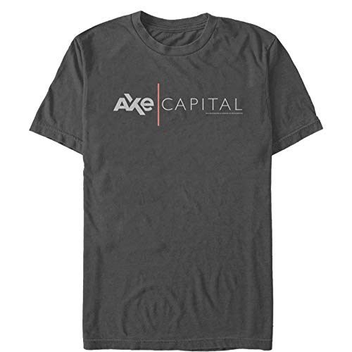 Fifth Sun Billions Men's Axe Capital Logo Charcoal T-Shirt