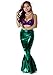 Sidecca Faux Leather Wet Look Metallic Mermaid Costume Maxi Skirt