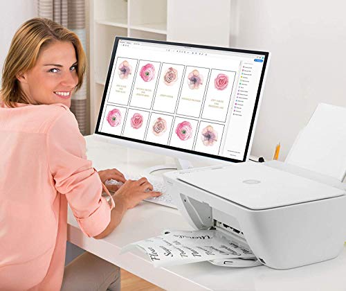 image for weliu Premium Printable Vinyl Sticker Paper for Your Inkjet Printer - 