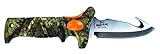 Bubba Blade 4 Inch Gut Hook Hunting Knife Featuring Mossy Oak Break-Up Country Camo Full Tang Construction Perfect for Hunting Fishing Outdoor Knife BB1-GH-MO