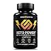Exogenous Ketones - Keto Power Capsules - BHB Keto Diet Supplement with Caffeine - BHB Salts to Enhance Performance, Kickstart Ketosis, Increase Focus, Burn Fat for Energy - Beta-Hydroxybutyrates