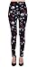 VIV Collection Regular Size Printed Brushed Ultra Soft Christmas Leggings (Christmas Playtime)