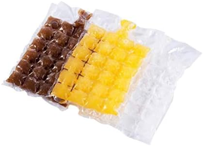 Zleimjab Household Ice Lolly Moulds Disposable Ice Pouch DIY Frozen Ice Pop Mold Ice Lollipops Sachet 10PCS Popsicle Molds Bag for Pop Yogurt Milk Juice