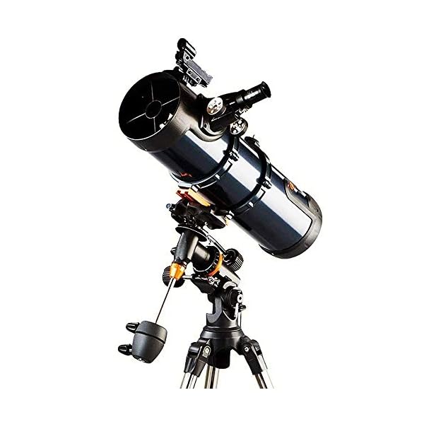Teleskope Tragbares Reiseteleskop 130 mm Astronomisches Refraktor-Teleskop mit verstellbarem Stativ & Finder…