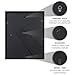 Langdon House 8x10 Picture Frames (Black, 12 Pack), Contemporary Frame Set, Wall Mount or Table Top, Prosperity Collection