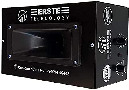 Ultrasonic Rat/Rodent Repeller Wide Range Pest Repeller (Black), Made in India