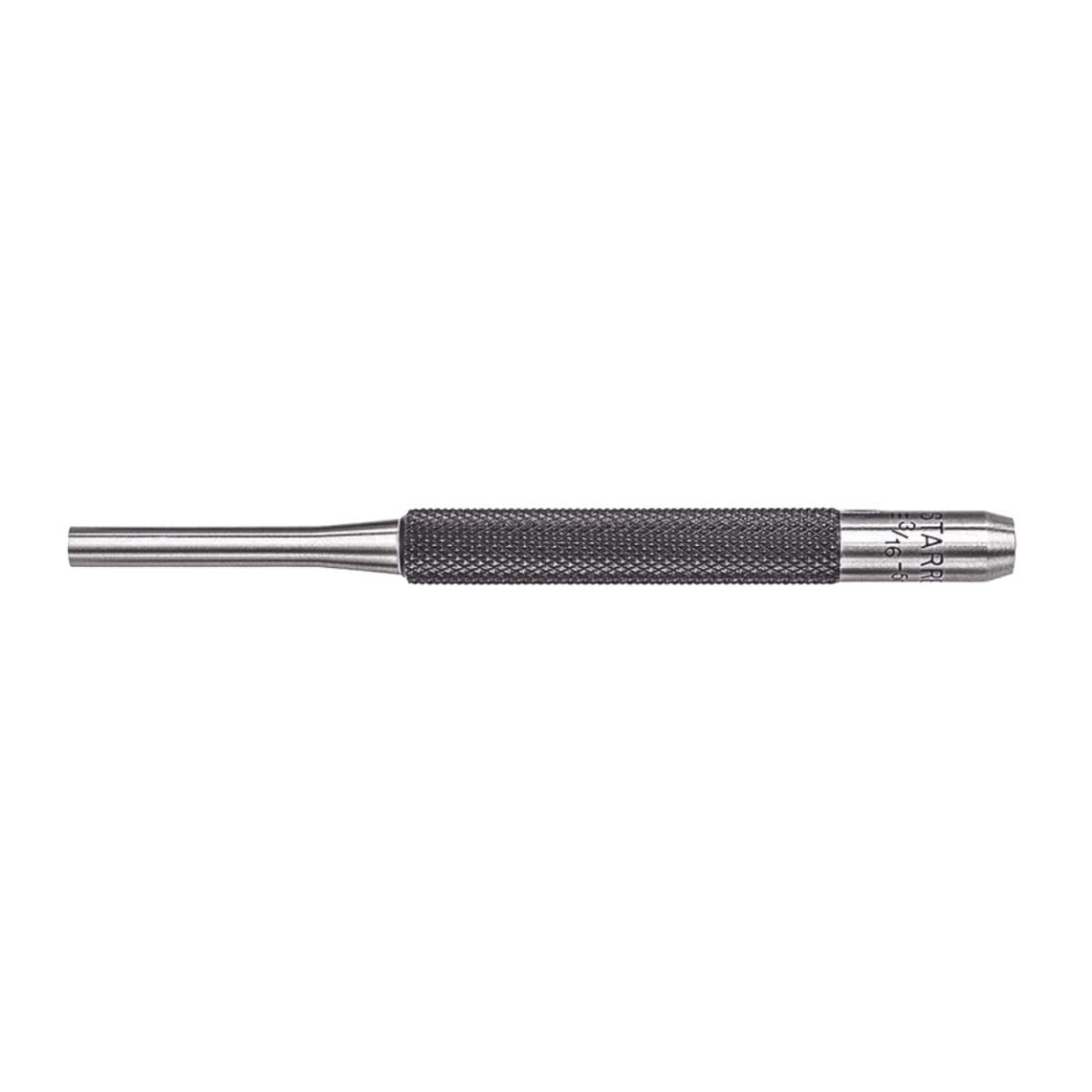 Starrett 565E Drive Pin Punch, 4" Overall Length, 1-3/64" Pin Length, 3/16" Pin Diameter