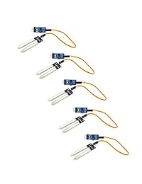 Sensibilidad Ajustable la humedad del piso sensor Módulo de Detección de higrómetro (5 unidades)