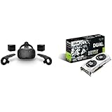 ASUS GeForce 6GB Dual-Fan  VR Ready Dual HDMI DP 1.4 Gaming Graphics Card DUAL-GTX1060-O6G  & HTC Vive Virtual Reality System Bundle