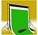 CowboyStudio Photography 10' X 20' Black, White & Chromakey Green Muslin Backdrops with 10 ft Heavy Duty Background Support System With Carrying Case