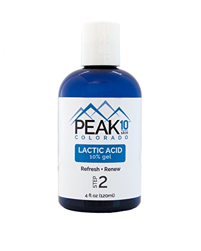Peak 10 skin - lactic acid 10% gel 4oz