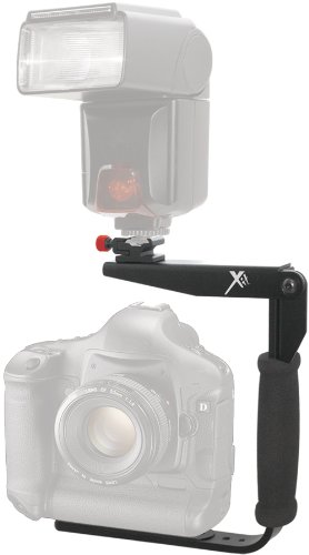 Xit XTRTFB 180Degree Quick Flip rotating Flash Bracket (Black)