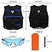 Fstop Labs 2 Pack Mega Set Kids Tactical Jacket Vest Kit for Nerf N-Strike Gun Wars (Camouflage)