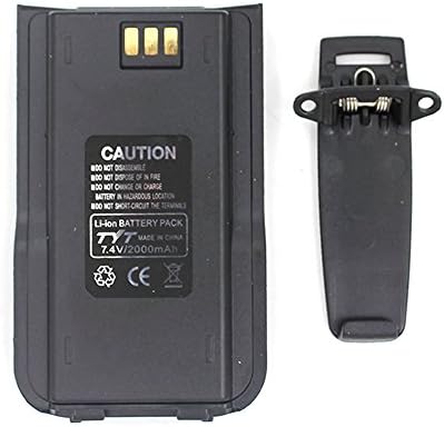 KJD MD-380 Li-ion Battery 7.4V 2000mAh for TYT MD380 Two Way Ham Radio